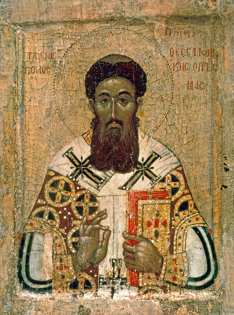 Grégoire Palamas est une immense figure de la chrétienté byzantine, dont la théologie mystique se résume à l’adage des Pères « Dieu s’est fait homme pour que l’homme puisse devenir Dieu », au sens le plus réaliste.